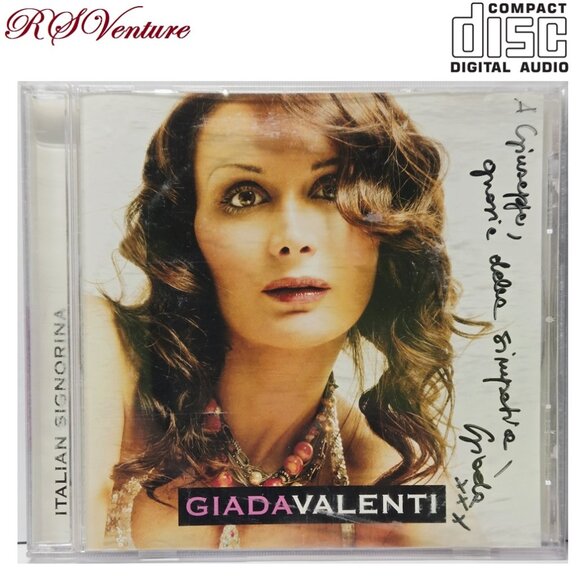 Giada Valenti Autographed CD 